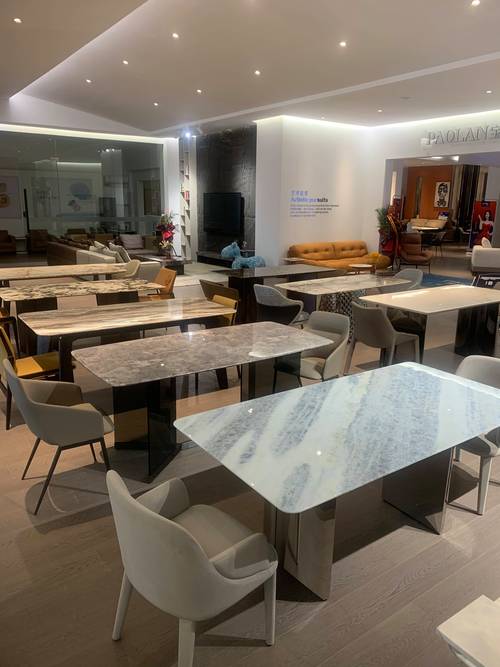 苏州奢石餐桌家具工厂展厅