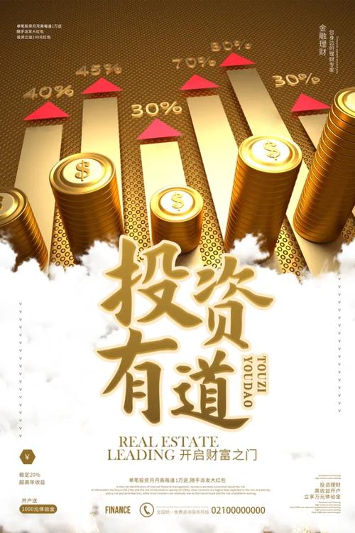 投资招商宣传海报设计素材